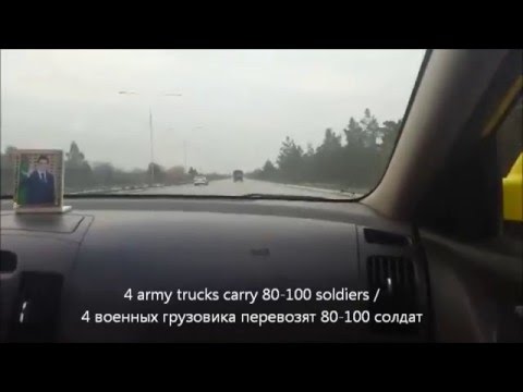 Turkmen Army Reservists Taken to Afghan Border