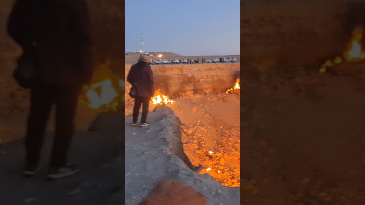 Turkmenistan door to hell
