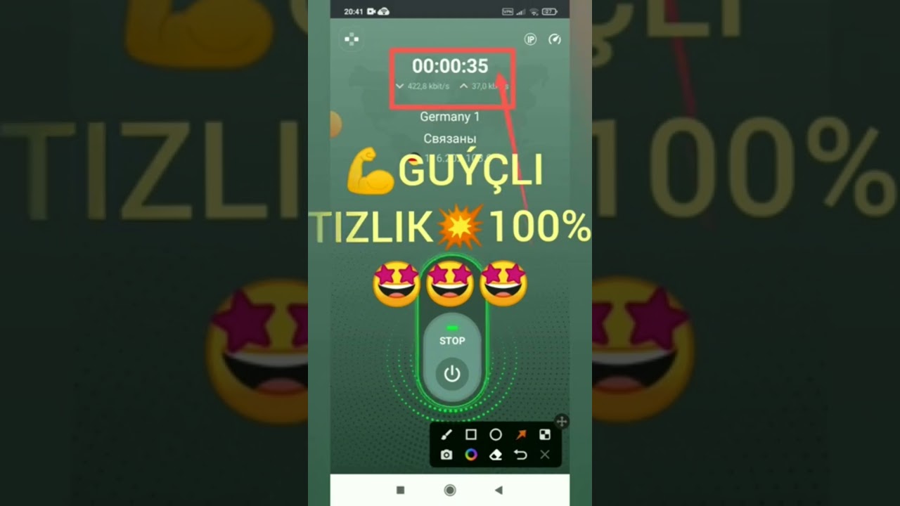 Turkmenistanda isleyan vpn