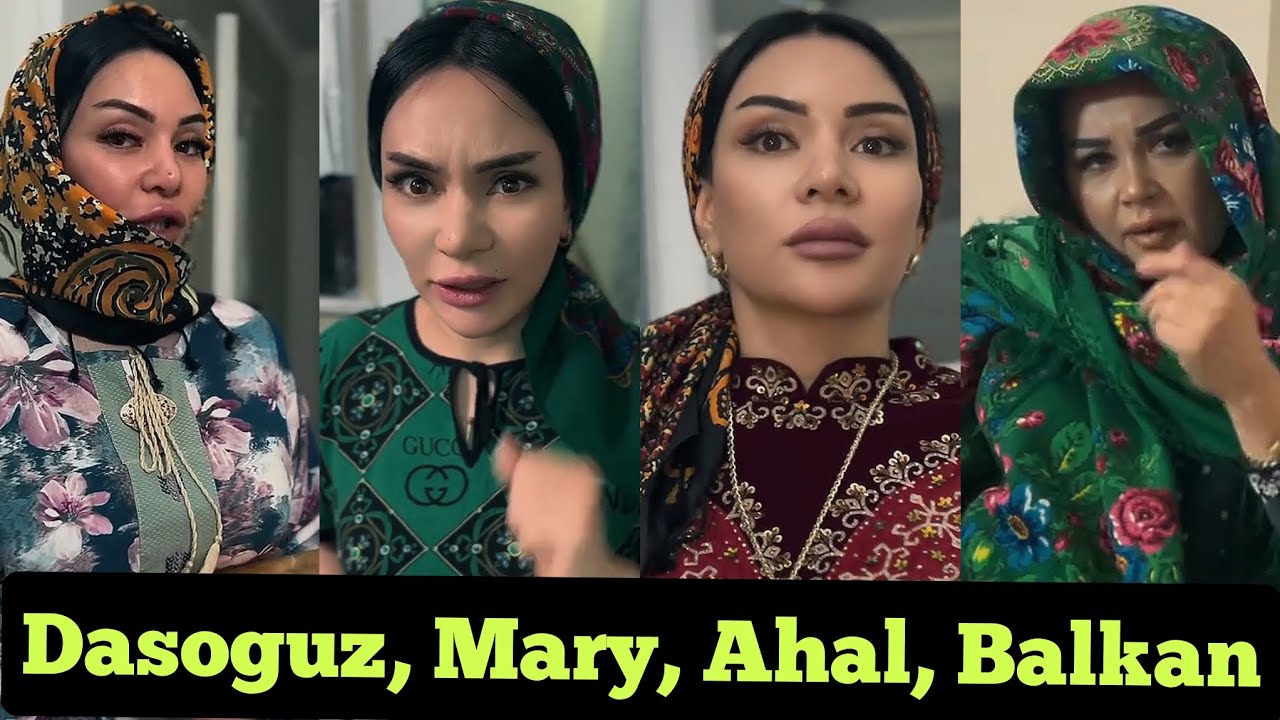 Turkmenistanyn Gelinleri 😁 Ahal, Balkan, Dasoguz, Mary