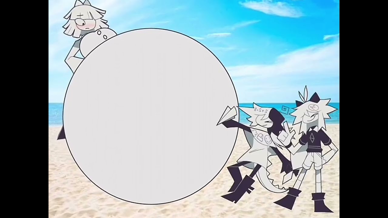 turned Claire's belly into a beach ball. #fundamentalpapereducation #fpe #claire #inflation #fpe