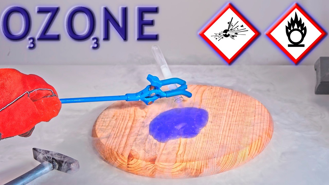 Turning Oxygen Into a Deadly Liquid - Ozone!