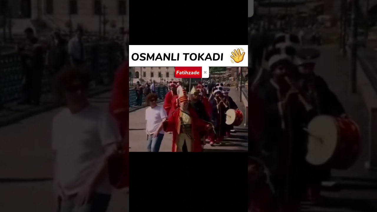TURİSTİN MEHTERAN BAŞINDAN YEDİĞİ TOKAT-DEDEMİZ OSMANLI TOKADINI GÖSTERDi 👋