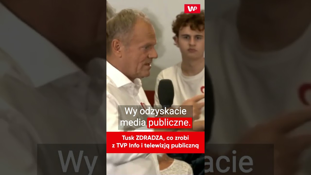 TUSK ZDRADZA, CO ZROBI Z TVP INFO #shorts