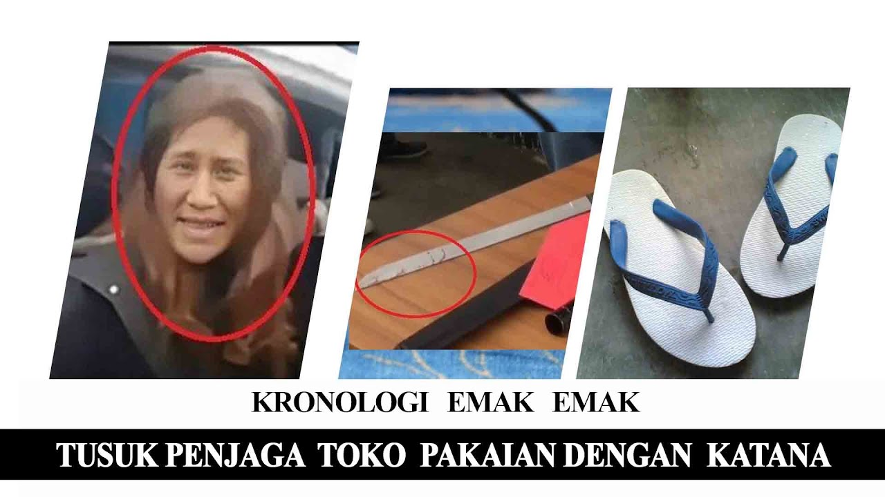 Tusuk Penjaga Toko Pakaian dengan Katana || Lalu kabur
