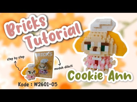 Tutorial Bricks Cookie Ann Kode W2601-05 | How To Build Bricks Cookie Ann