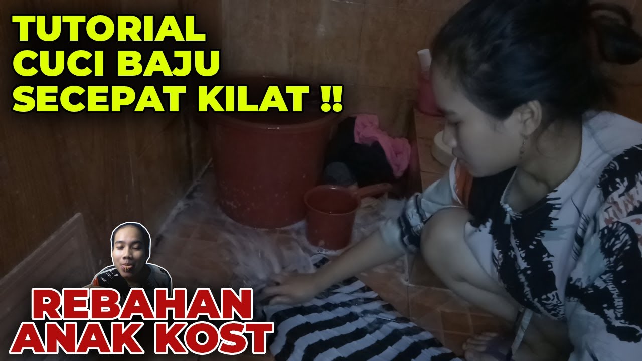 TUTORIAL CUCI KUTANG DAN CANGCUT SAMPE BASAH