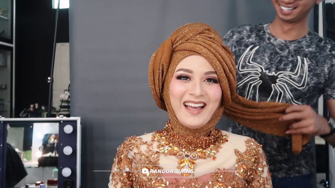 TUTORIAL HIJAB BARBIE ELSA SUPER MUDAH (BRONZE)