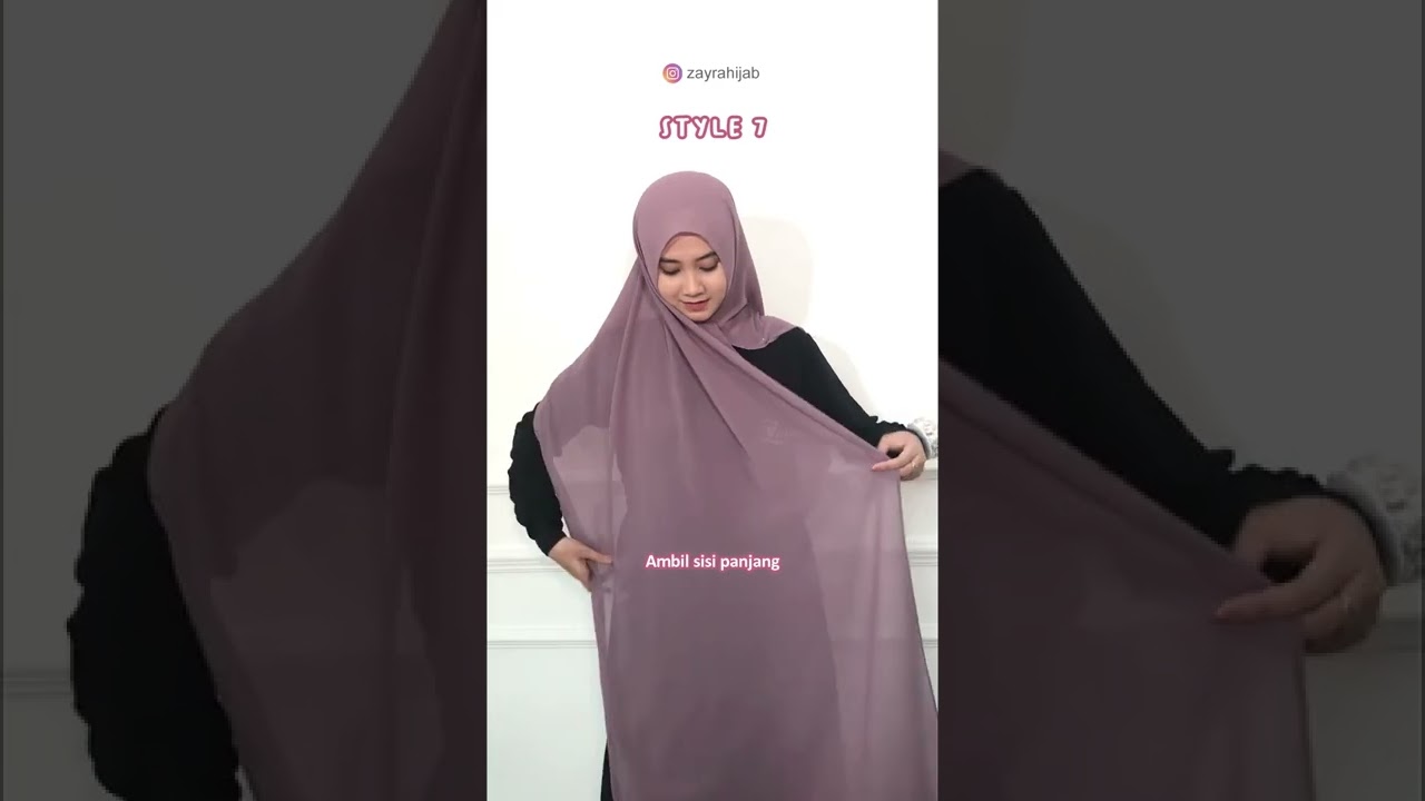 Tutorial Hijab Pashmina Menutup Dada #shorts #short #shortvideo #tiktok