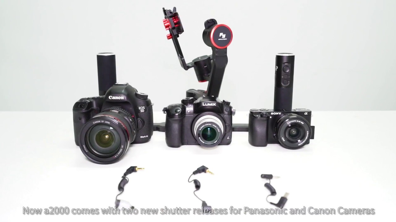 Tutorial| How to use the cable to control FeiyuTech a2000?
