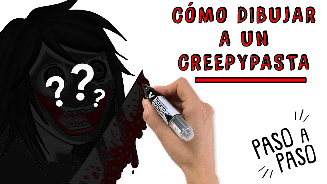 TUTORIAL para dibujar un CREEPYPASTA ✏️ Draw My Life