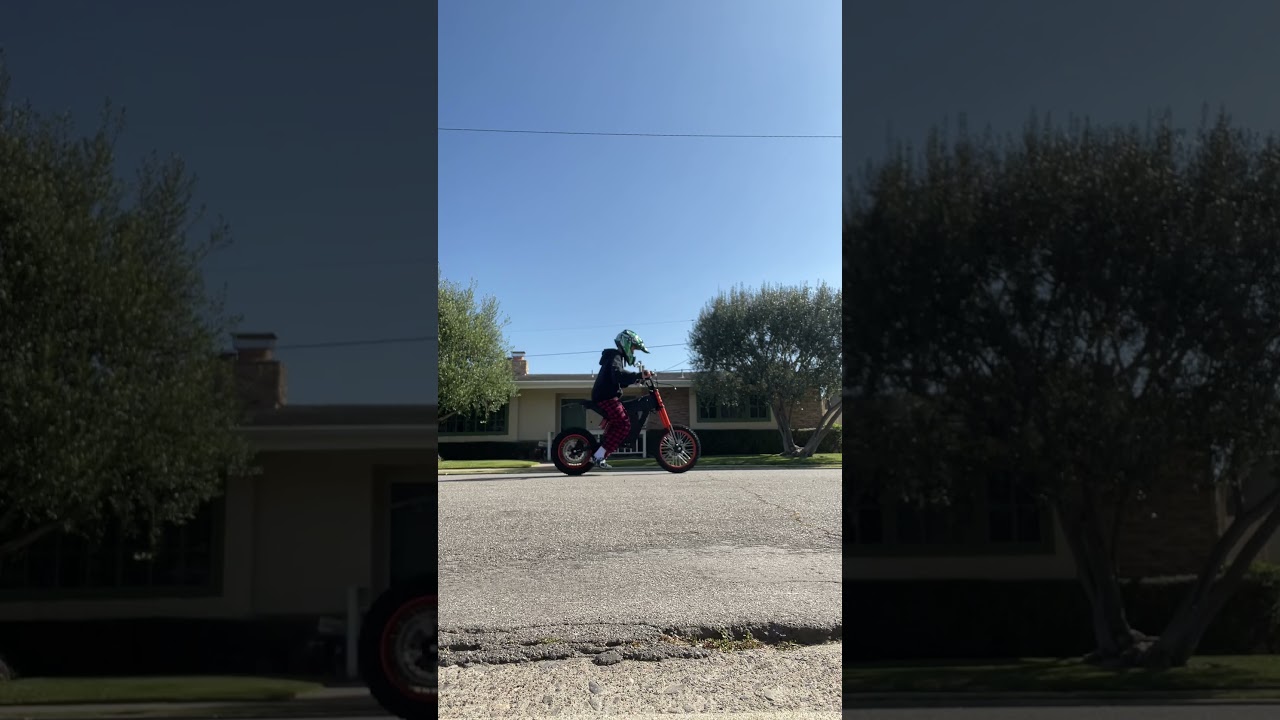 Tuttio soleil 01 acceleration test  #rap #newmusic #tuttio #ebike #surron ￼#dirtbike