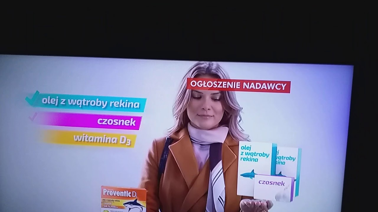 TV Puls-wpadka ze znakiem Ogłoszenie nadawcy w trakcie reklam (23.10.2019)