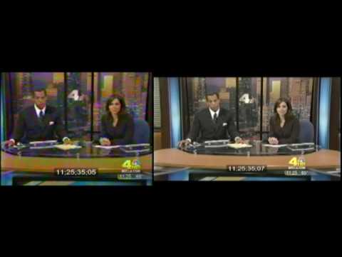 TV Sign-Off Analog Shutdowns in Los Angeles 6-12-2009