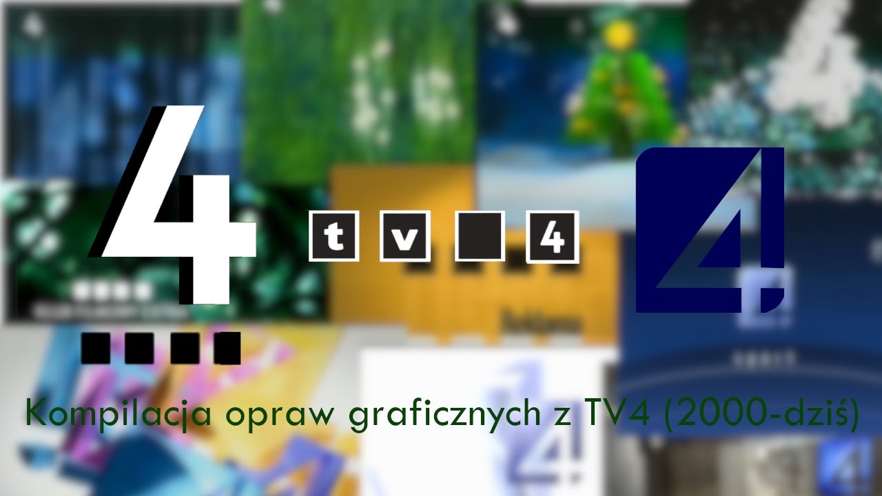 TV4 - Kompilacja opraw graficznych (2000-dziś)