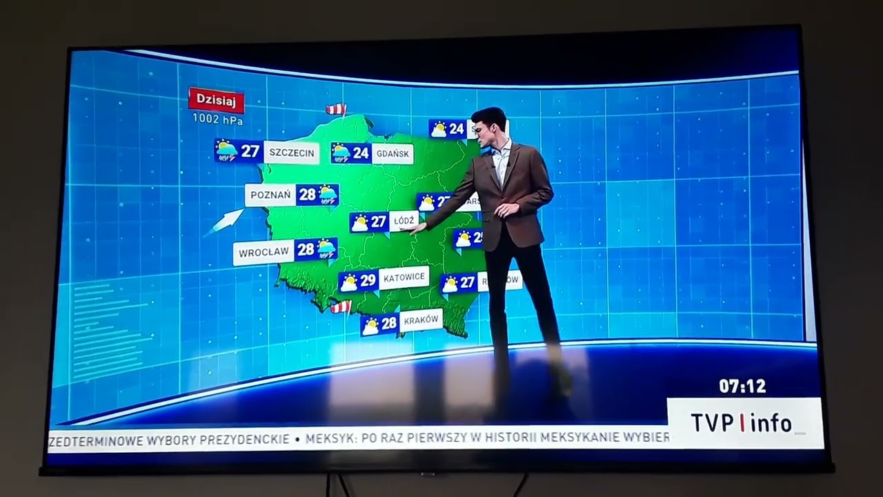TVP Info - Dwa bloki reklamowe i Pogoda (04.06.2025)