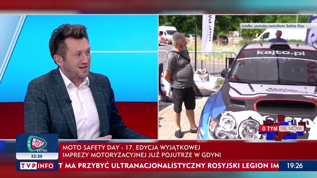 TVP INFO „O tym się mówi” - Moto Safety Day 2022