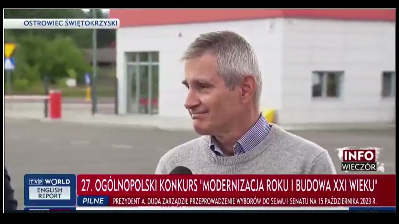 TVP Info-Info wieczór Rozmowa z przedstawicielem Ministerstwa Rozwoju i Techno Bogdanem Luźniakiem