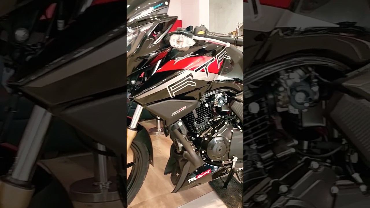 TVS RTR Apache 180 black colour Bluetooth mod YouTube short video