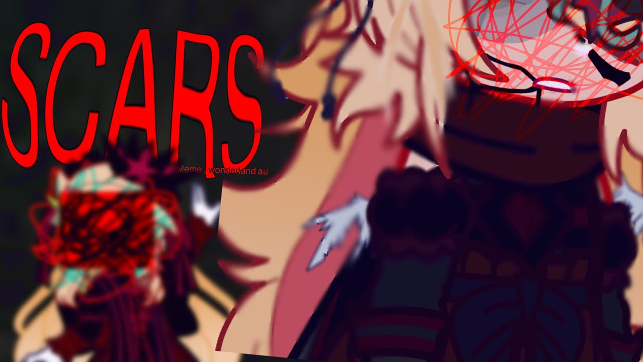 [TW BLOOD & BLURRED HEART] SCARS , WONDERLAND AU . ❣️🐇