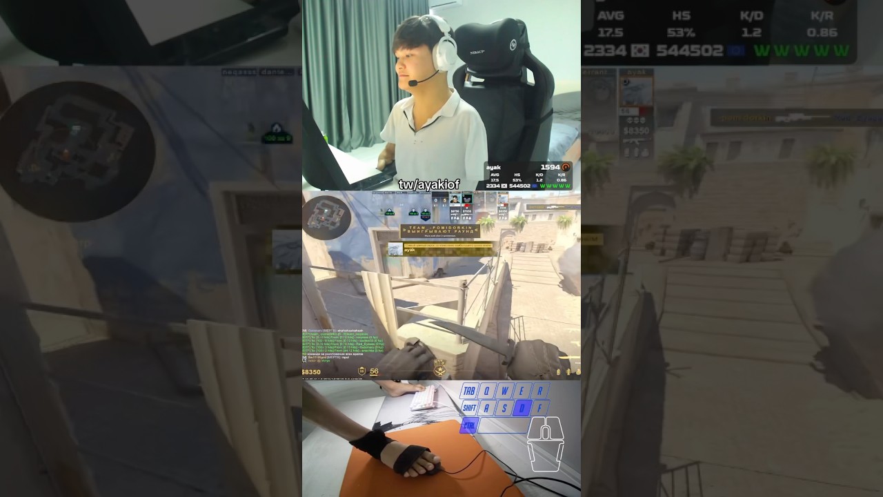tw/ayakiof #cs2 #faceit #csgo #twitch