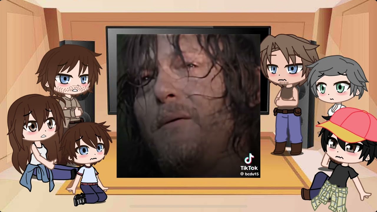TWD Season 1 Reacts to Daryl | Gacha Club | The Walking Dead