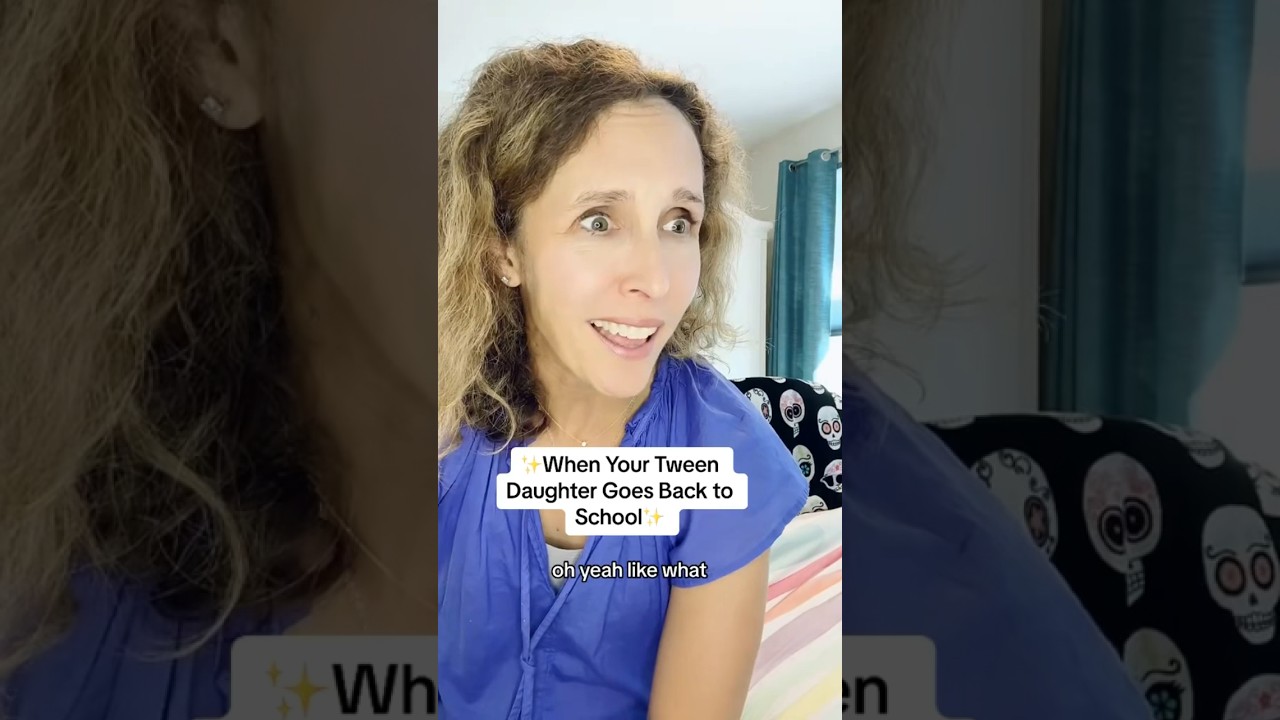 Tween Girl Convos 🥴 #comedy #parenting #shorts