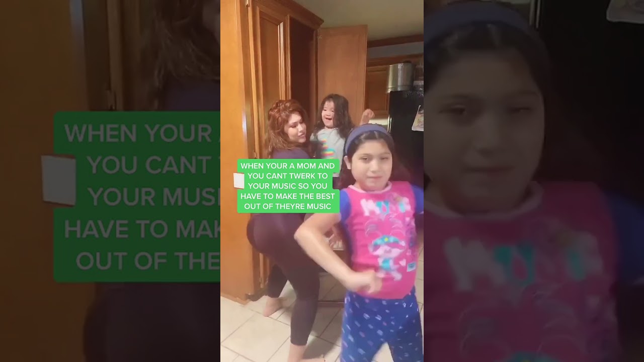 Twerking fun with mom