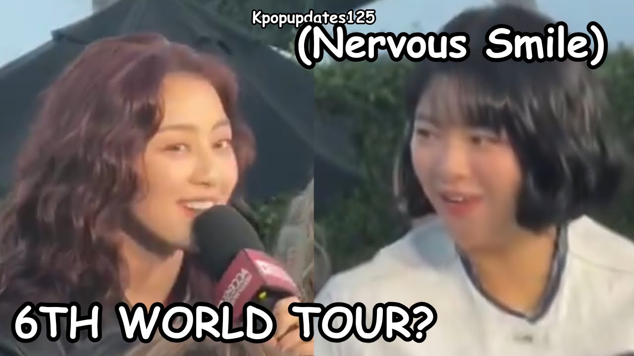 twice spoil their upcoming world tour and their collab artist ft. Chaotic twice interview