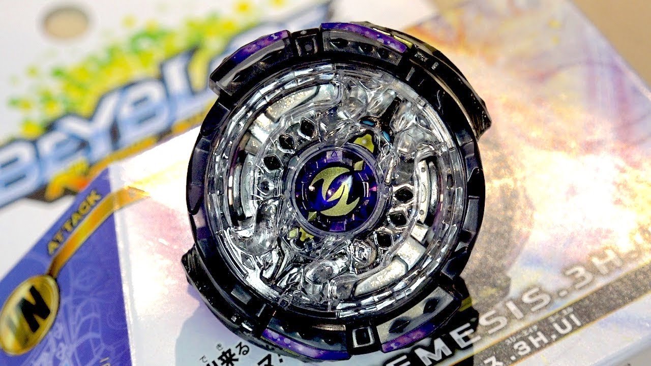 Twin Nemesis .3H.Ul Booster (B-102) Unboxing & Review! - Beyblade Burst God/Evolution