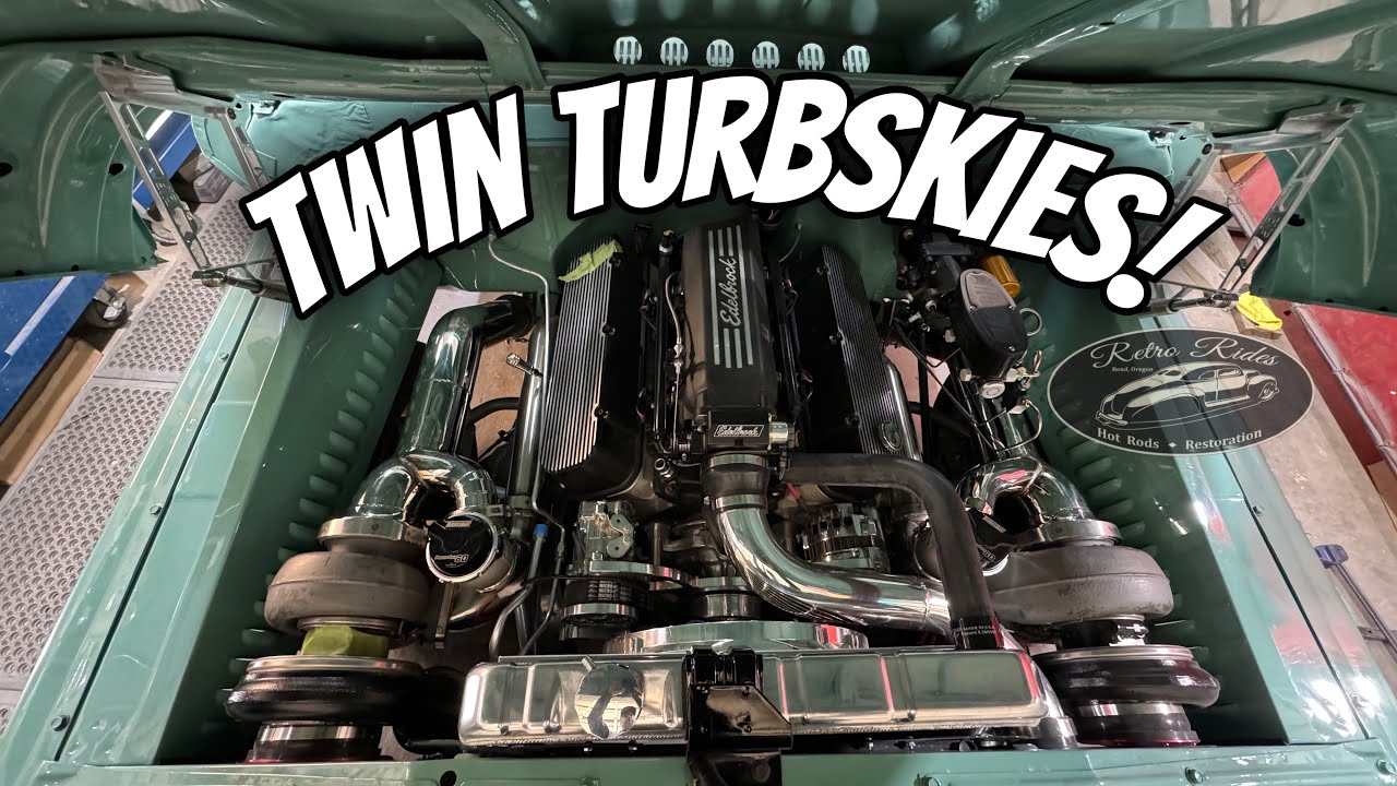 Twin Turbo Big Block C10 !    Retro Rides of Bend