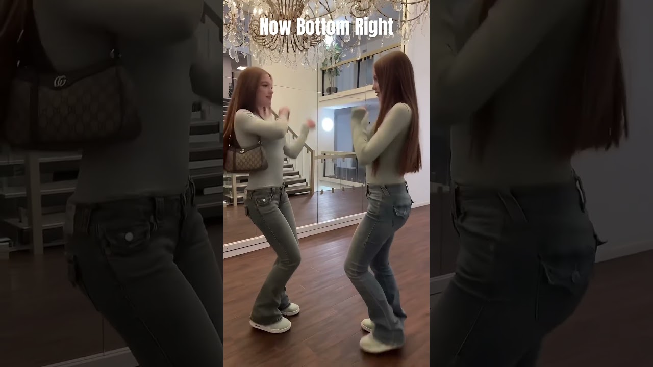 Twins #dance #sister #fashion #jeans #mirror  #twerk