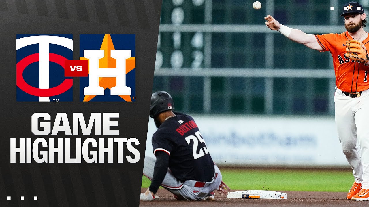 Twins vs. Astros Game Highlights (6/13/25) | MLB Highlights