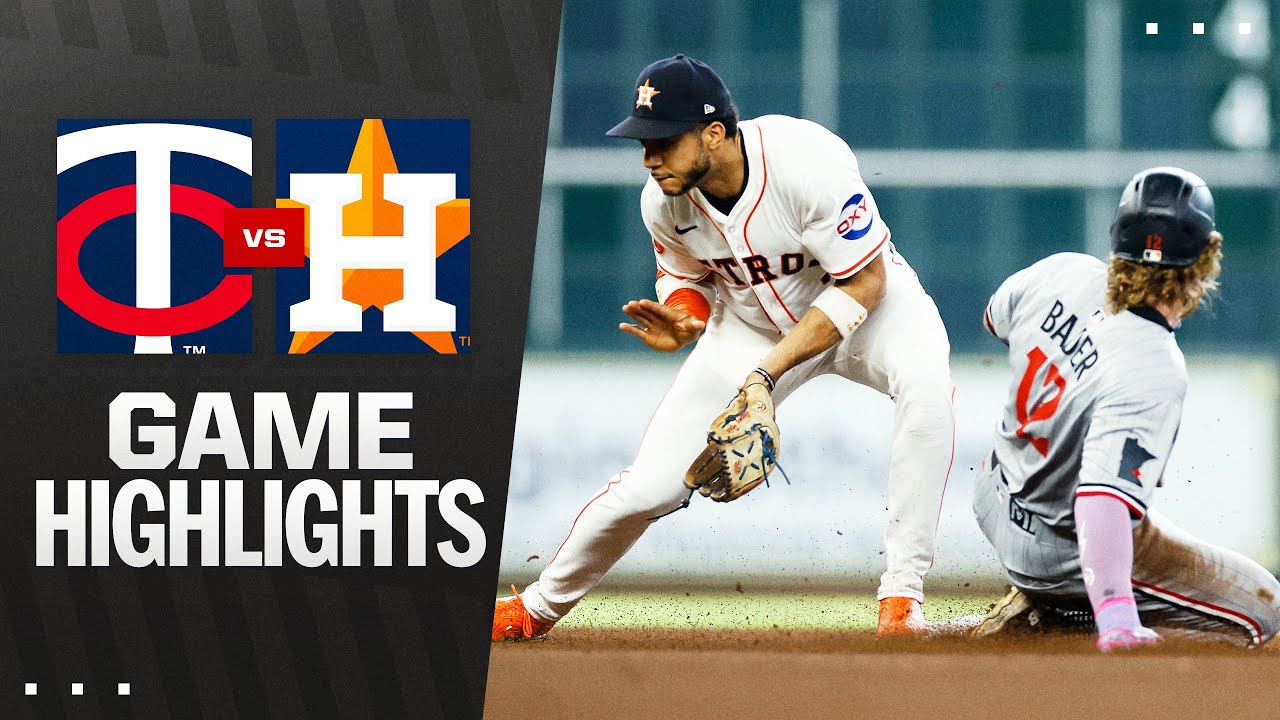 Twins vs. Astros Game Highlights (6/14/25) | MLB Highlights