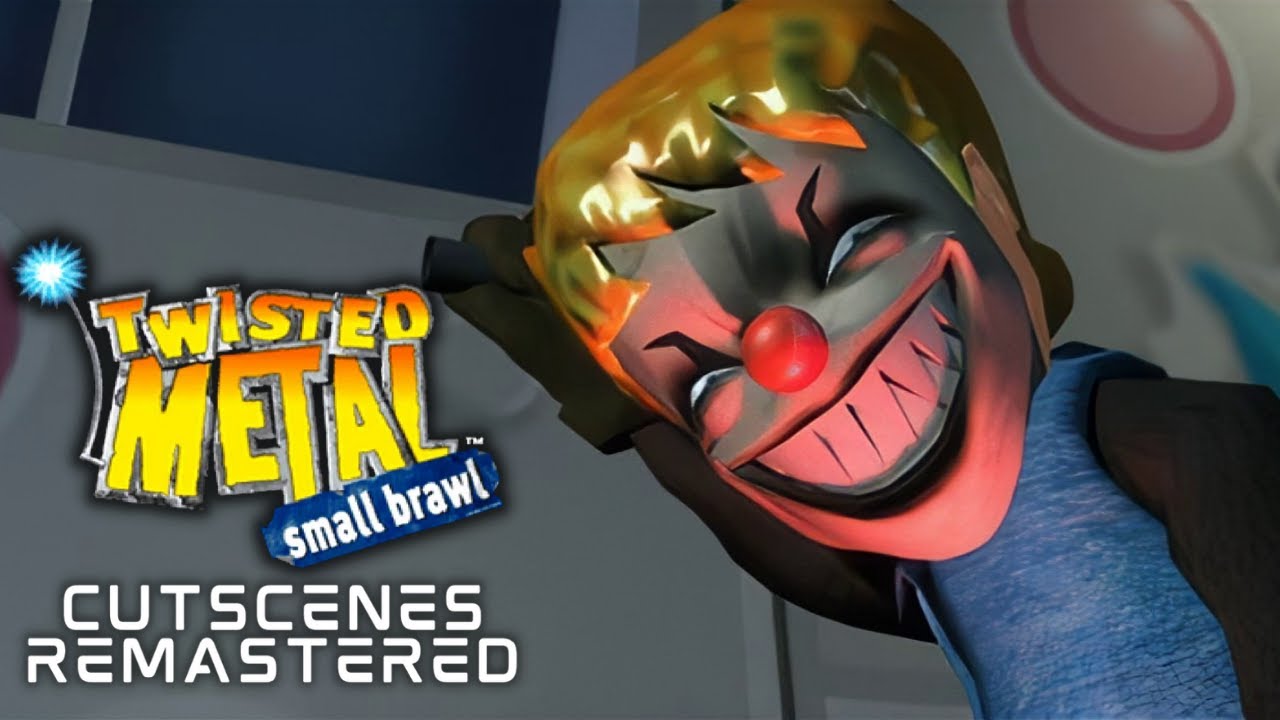 Twisted Metal: Small Brawl PS1 Cutscenes Remastered | 1080P 30FPS