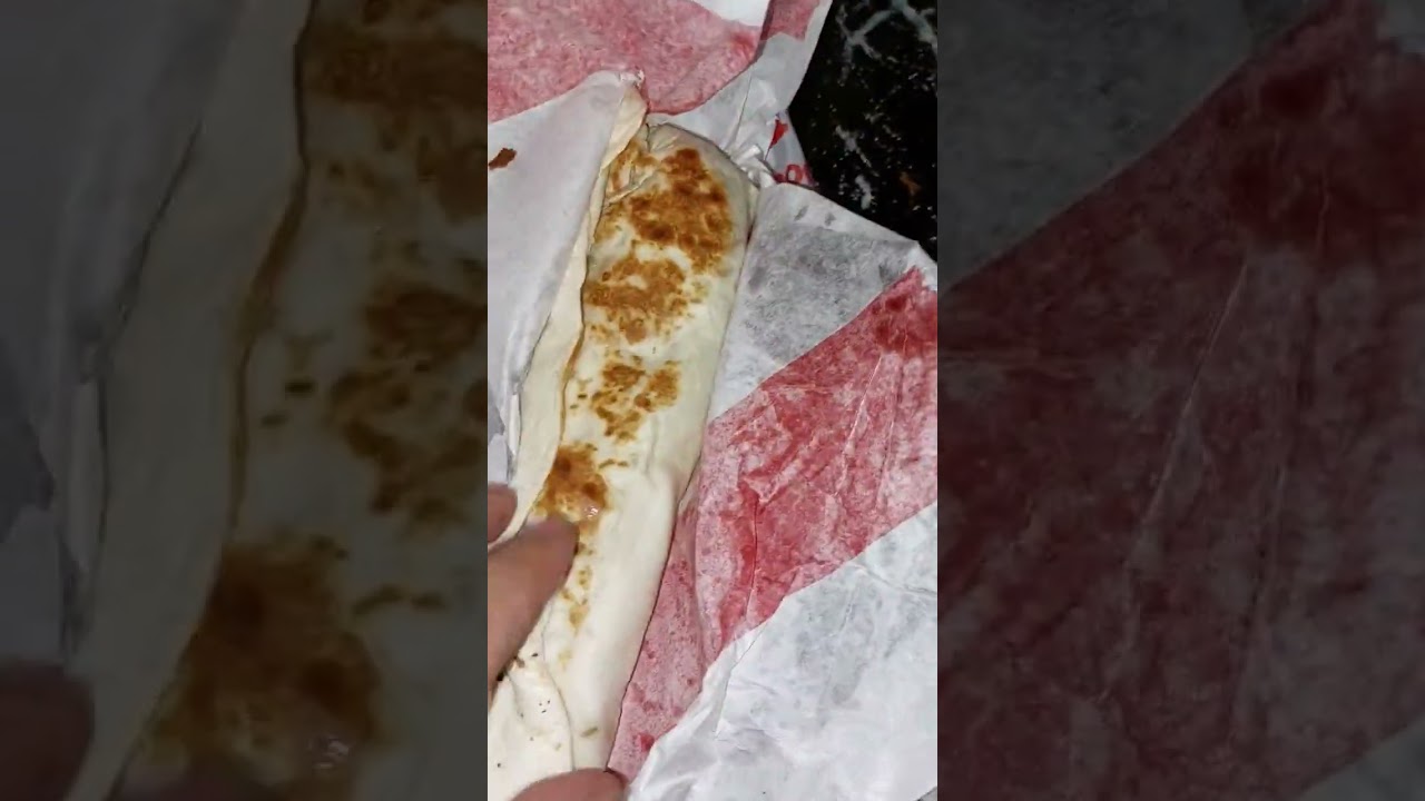 TWISTER SANDWICH KFC ORIGINAL #shorts #satisfyingvideos #viralvideo #trending