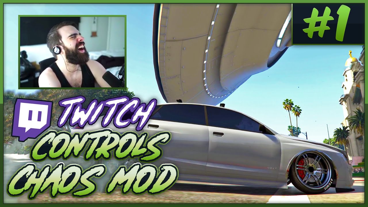 Twitch Controls GTA V Chaos! (Chat Randomly Mods The Game) #1  - S02E01