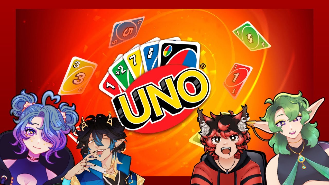 [Twitch VOD] Uno Collab! (w/ Auri, Noe and Kai!) - Kyoka Xiavon
