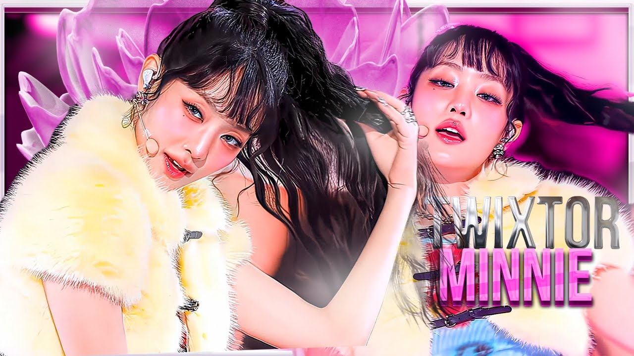 TWIXTOR CLIPS 4K IDLE  MINNIE FACECAM 'HER' SBS Inkigayo 250202