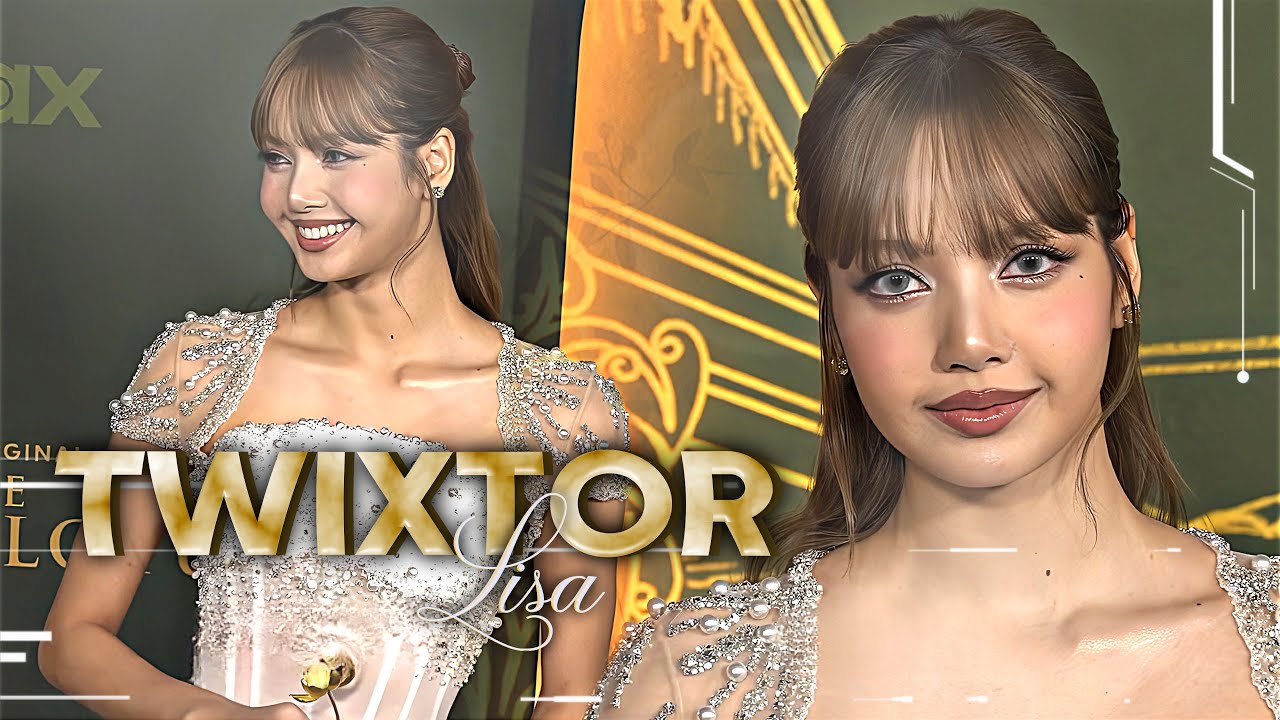 TWIXTOR CLIPS 4K LISA 