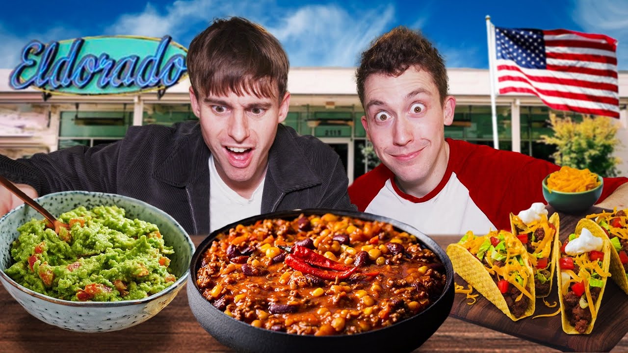 Two Brits Try REAL Tex-Mex for the first time!!