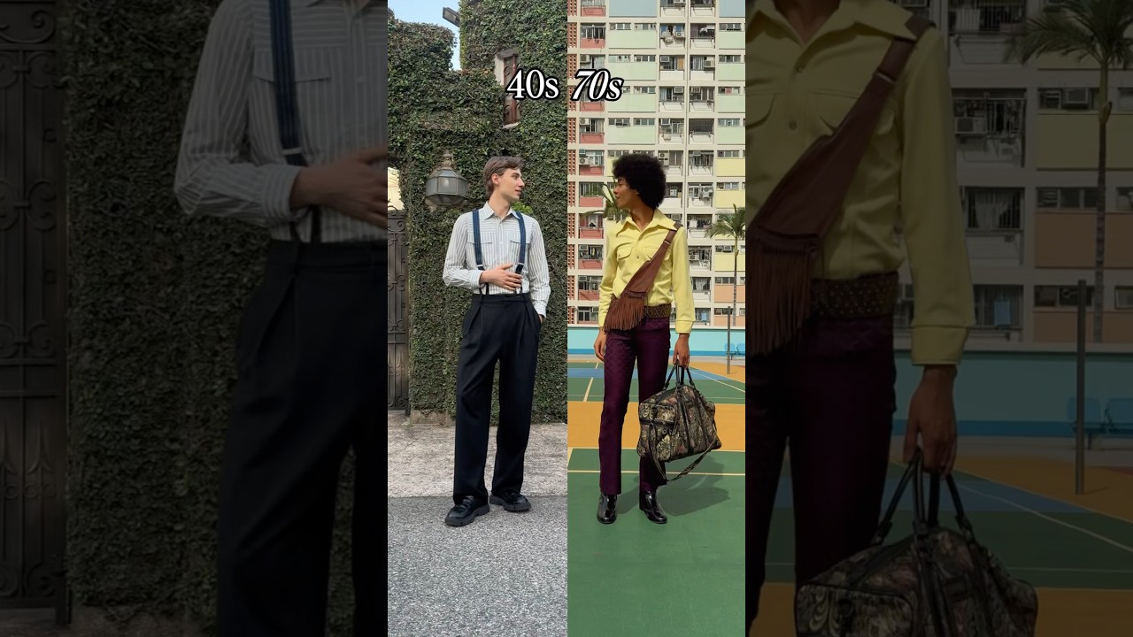 „Two decades, one story” POV: You’re living in two different decades 40s / 70s