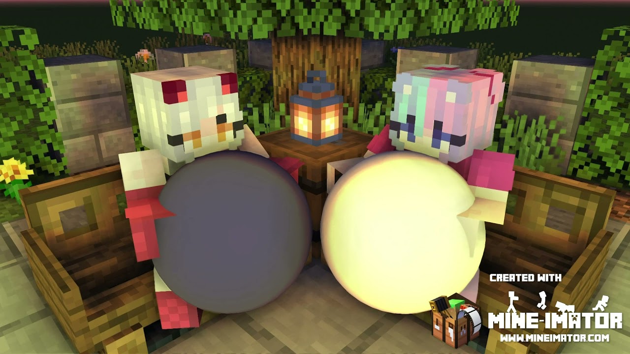 Two Hungry Girlfriends | Minecraft Vore Animation