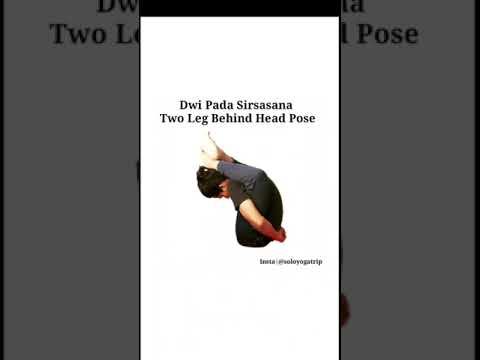 Two Leg Behind Head Pose|Yoga Lovers🔥🕉️🙏
