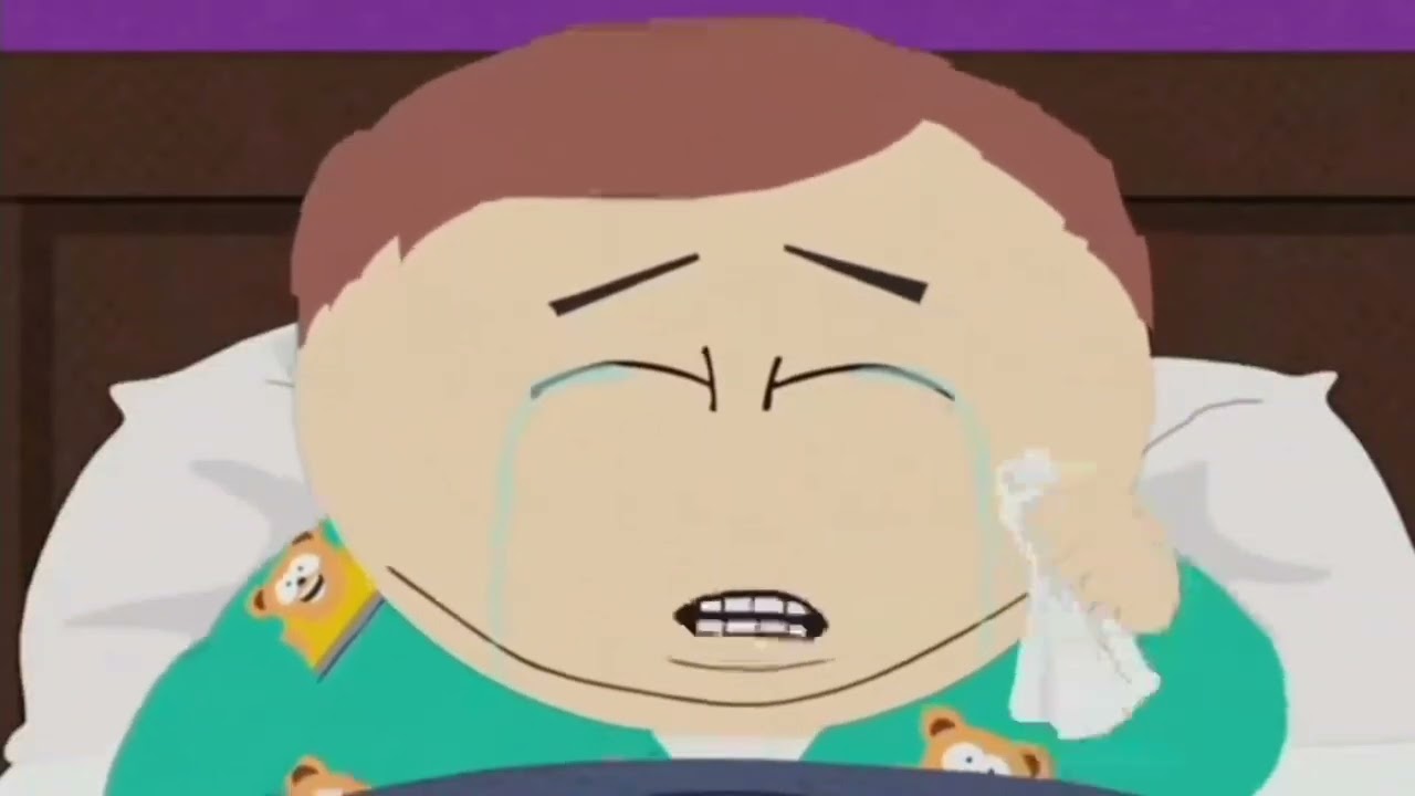 Two minutes straight of Eric Cartman crying compilation. 🤣🤣