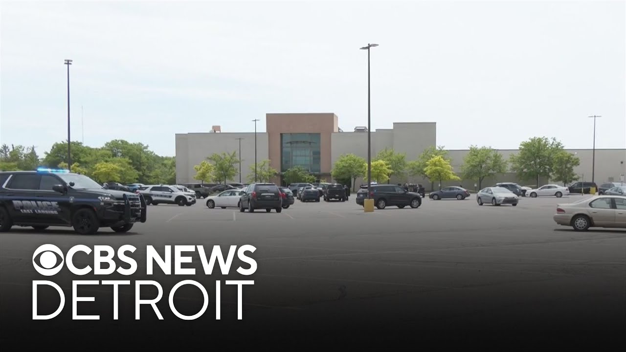 Two people injured in shooting outside Meridian Mall in Michigan, police say