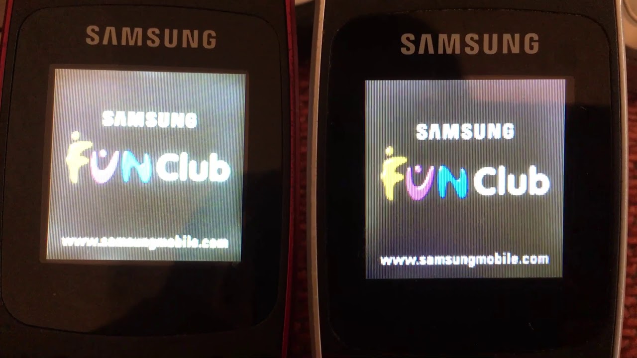 Two Samsung SGH-C270 Startup/Shutdown at the same time