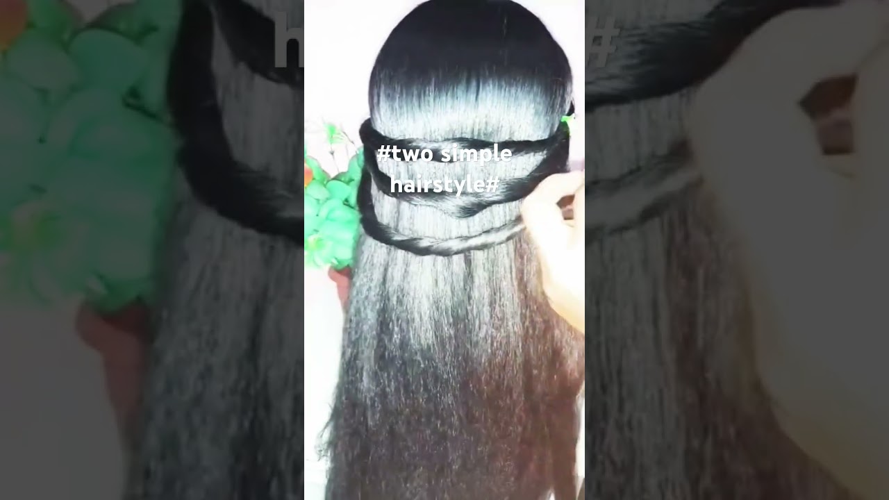 #two simple hairstyle#Reshma Reshu vlogs##