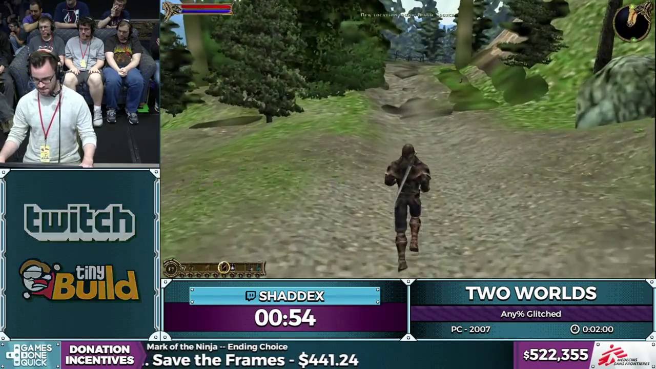 Two Worlds by Shaddex in 2:26 - SGDQ 2016 - Part 125