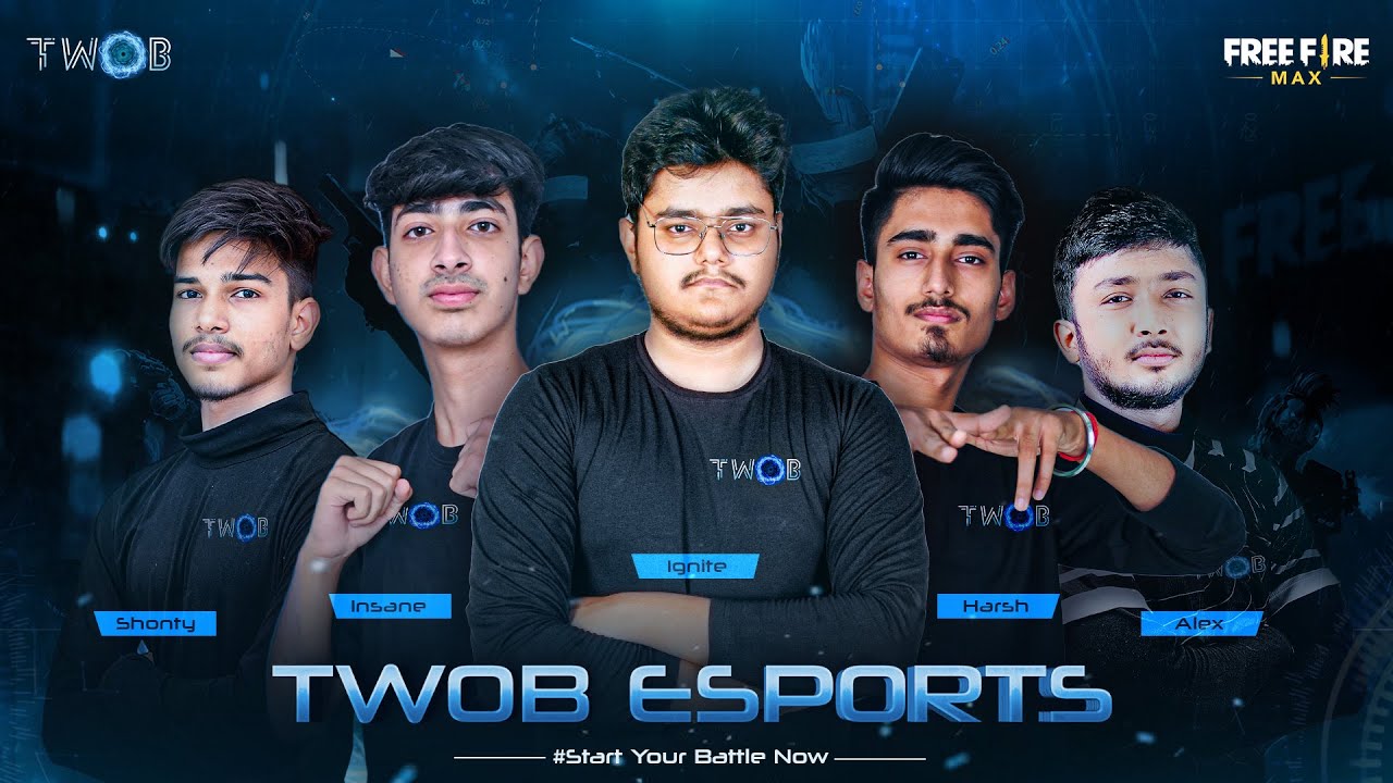 TWOB Free Fire Max Roster Reveal | Gamers who are Desi to the Core are here